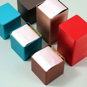 Colored Rectangular Tea Container Green Tea Tinplate Packaging Box Tea, Coffee, Sugar Sealed Tin Box Longjing Tea Pot