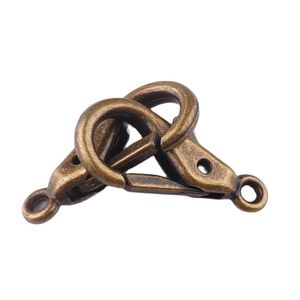 30 pcs Bronze Lobster Clasp Hook and Open Circle Jump Rings DIY necklace bracelet Jewelry Making Accessories