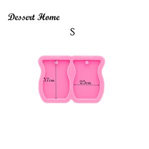 DY0784 Bright Vase Harts Craft for Earring, Chocolate Silicone Forms, Scentsy Jar Diy Epoxy Jewelry Harts Casting Forms