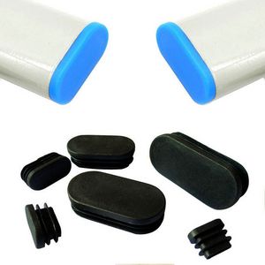 4pcs Oval plastic pipe plug Non-slip chair leg cover Cap Socks table foot floor protector pad meubles furniture Leveling Feet