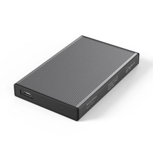 ALUMINIUM HDD -fall 2.5 SATA till USB 3.0 Hårddiskfodral för SSD -diskverktyg Gratis typ C 3.1 Fall Extern HDD -kapsling