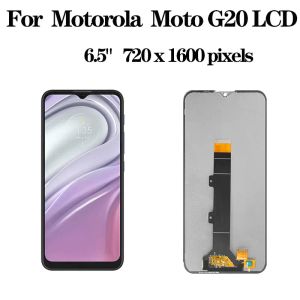 AAA+ Original لـ Motorola Moto G10 G20 G30 G60 LCD شاشة تعمل باللمس مع إطار لـ Moto G100 Display Pantalla