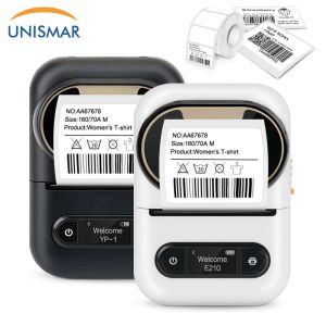 Skrivare E210 Termisk skrivare för klistermärken Portable Wireless Bluetooth Mini Label Machine E210 Liknande som NIIMBOT B21 Sticker Printers