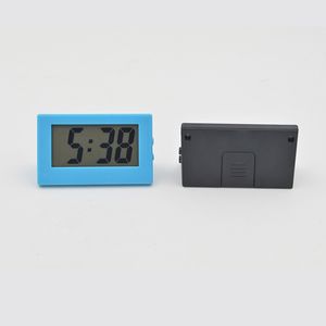 Home Mini Triangle Desktop Uhr Instrument Kreative Digital LCD Elektronische Uhr Reise Court Deskuhruhr