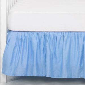 Ottimo per la gonna da letto a pressione standard per culitta aggiungi whtie top sheets-ruffles asilo per cuciture per bambini per bambini