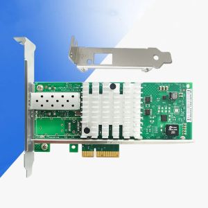 Kort Ny 10 GB PCI Express X8 Single SFP+ Port Intel 82599En Chipset för X520DA1 Converged Ethernet Network Adapter Card
