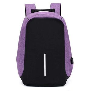 HBP Non Brand Backpack Mens Blasinous Anti-Cheft Komputer Prosty wypoczynek duża pojemność Oxford Cloth Plecak 78ZA