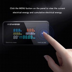 AC50-300V Цифровой вольтметр амперметр Ток силовой ток