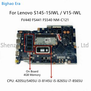 Moderkort för Lenovo IdeaPad S14515IWL V15IWL Laptop Moderboard FV440 FS441 FS540 NMC121 med Intel i3 i5 CPU 4GBRAM DDR4 5B20S41727
