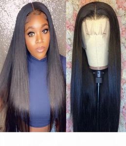 Ishow 55 Transparent Lace Closure Wig Loose Deep Curly Body Water Straight Brazilian Human Hair Wigs Lace Wig Peruvian Hair9385531