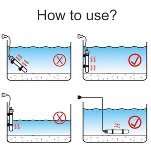 Aquariumheizungsstange intelligente Taucher einstellbare konstante Temperaturregelregelungsheizung für Aquarium