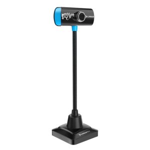 Webbkameror WebCam Cameras 1080p HD med mikrofon, skrivbord eller bärbar dator, strömmande webbkamera för dator, USB -webbkamera med MIC
