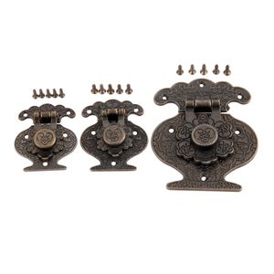 1x Butterfly Vintage Style Design Antique Bronze Hasp Hasp Bejdia drewniana pudełko szafka szafka klamra luki