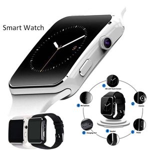 Smart Watch Scedometar Camera Screen Połącz obsługę obsługę SIM TF TF Bluetooth Tracker Smartwatch dla Facebooka WhatsApp