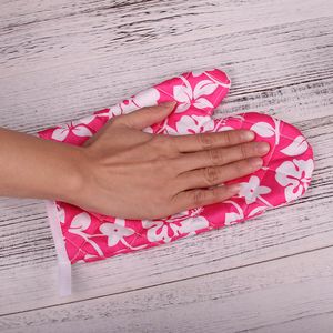 1Pcs Microwave Oven Glove Terylene Heat Resistant Non-slip Kitchen Tool Mitten Insulated Baking Gloves