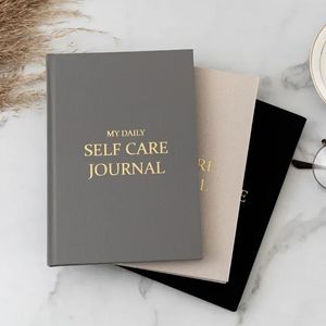 A5 Self-Care Journal Weekly Monthly Daily Planer Tagebuch Notebook für Business to Do List List Agenda Notepad 240409