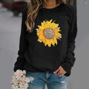 Erkek Hoodies Ayçiçeği Hoodie 3D Baskı Kadınlar Y2K Street Giyim Sweatshirts Büyük boy o yaka kazak Harajuku Kızlar Giyim