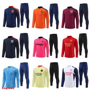 Novo Jersey de Jersey da Holanda 24/25 Crianças para crianças e adultos 23 24 Treinamento de jogging Kit de roupas esportivas de pedestres