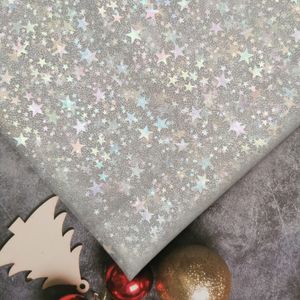 1m Star Tulle Stoff Hochzeit Geburtstag DIY Party Foto Hintergrund Baby Girl Rock Handwerk Stofftuch Accessoires Supply