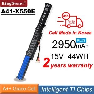 Batteries KingSener A41X550E Laptop Battery for ASUS K550D K550DP D451V X550DP X550D F550D R752LJ R752LD R752LB R752M R752L R751J P750L