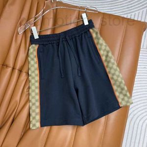Mäns shorts designer 2024 Vår/sommar ny elegant och unik fashionabla casual vanlig stickad bomull mångsidig qwcn