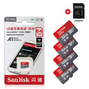 Karty Ultra A1 Micro SD Karta pamięci 256 GB 128 GB 64 GB 32GB MicroSDHC/SDXC UHSI U3 V30 TF CART MICRO SD CARTAO DEMORIA