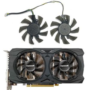 Pads 75 mm Manli RTX2070 8G Graphics Card Card Fan Wymień T128015DU RTX2070 RTX2060 GPU VGA Fan wentylator