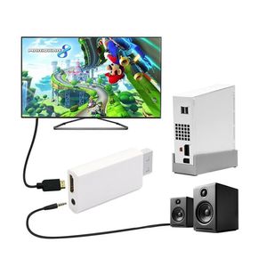 Wiistar Wii zum HDMI -Adapterkonverter -Unterstützung FullHD 720p 1080p 3,5 mm Audioadapter für HDTV Wii2HDMI