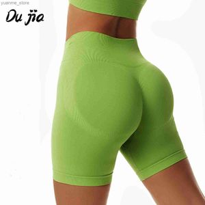 ヨガの衣装2022New Vital Seamless Sports Women High Waisted Tight Tummy Control Gym Leggings Squat Proof Workout Runing Shorts Women Y240410