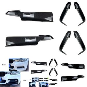 Neu für F30 F31 F35 320i 328i 330i 335i 340i 316d 318d M Sport 2012-2019 Nebel Lampenlampe Vorderluftmesser Wickel-Winkelspoiler