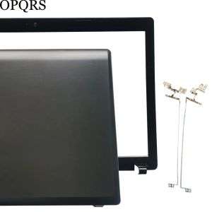 Ramy Nowe dla Lenovo G580 G585 Tylna pokrywka górna laptop LCD tylna pokrywa/LCD Zatrzymanie/LCD Zawiasy po prawej stronie
