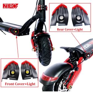 Lekka LED T10-DDM Lampa na pokładzie przednia Light Light Oll Cover Light Light Oryginalne części zamienne Zero 10x Electric Scooter