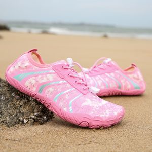Sapatos de secagem rápida para crianças para homens tênis masculinos anti-escorregamento aqua estampa tênis feminino para os sapatos de água respirável na praia