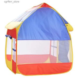 Tende giocattolo 1,2 metri di grandi dimensioni giocate tenda giocattolo tenda da campeggio per esterni per il bambino pieghevole Wigwam Ocean Ball Pit L410