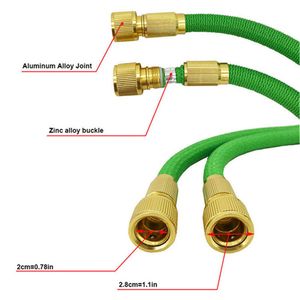 17 stóp-125 stóp Rozszerzalny wąż ogrodowy magia Elastyczny wąż wodny UE plastikowy wąż z pistoletem natryskowym do podlewania sprayu do mycia samochodowego
