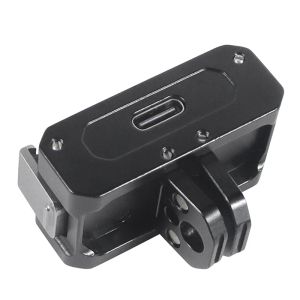 Zubehör 2 IN1 Magnetischer Ladeadapter Faltenstativmontagmontetische Adapter 1/4 -Zoll -Schnittstelle zur Aktion 2 Actionkamera