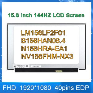 Screen 15.6" IPS 144HZ LM156LF2F01 N156HRAEA1 NV156FHMNX3 NX4 B156HAN08.4 FHD 1920*1080 Laptop LCD Screen LED Matrix Panel eDP 40Pins