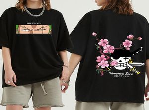 Men039s T Shirt Pamuk Japon Anime Bir Parça Roronoa Zoro Gömlek Erkekler Harajuku Manga Grafik Tees Tshirt Unisex Yaz Tops 5396838