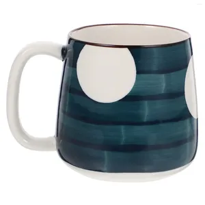 Zestawy naczyń obiadowych Białe liście biuro Dekoracja urodzin Girl Ceramic Coffee Cup Ceramics Household Kubek