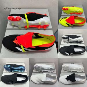 Футбольный ботинок Predator 2024 Summer Soccer Shoes Designer Оригинальная готовая футбольная обувь Мужская обувь футбольная ботинка FG 30 поколение.