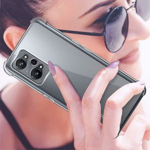 Stoßdicht verstärkte Ecke Soft TPU Clear Case für Oppo Realme GT2 Pro GT Neo 2 C21Y C25Y 8 9i 8i Q3S Q3T Flash Master C31 C35