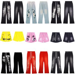 Calça masculina designer calças de moletom de alta qualidade de moda de moda esporte de rua de rua masculina calça de moletom de moletom de moletom Hip Hop