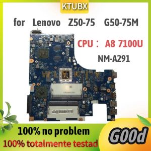 Moderkort NMA291 Motherboard.For Lenovo Z5075 G5075M G5045 Laptop Motherboard.CPU A8 7100U GPU R6 M255DX 2G 100% Test OK