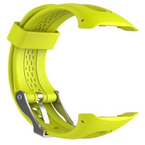 Guarda la fascia per Garmin Forerunner 10 15 GPS Sports Watch Silicone Small Bracciale cinturino di grande sostituzione