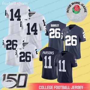 88 Jersey Saquon Barkley Gesicki 9 Trace McSorley 11 Micah Parsons Kaytron Allen Clifford 5 Jahan Dotson Penn State Mans Jerseys 150th Patch No Name S 10th