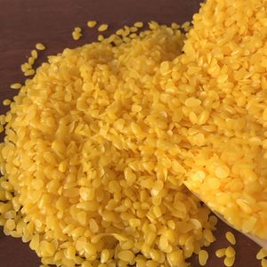 Pure natural beeswax candle making supplies 100% no added soy wax lipstick DIY material yellow and white beeswax