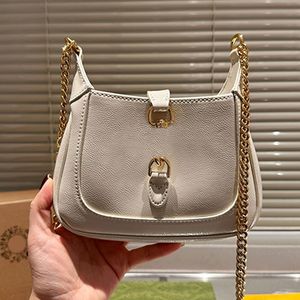 Chain Bag Half Moon Bag Shoulder Underarm Bag Handbag Genuine Leather Bags Luxurys Crossbody Bag Clutch Flap WOMAN Purse Key Card Wallet Crossbody Bag