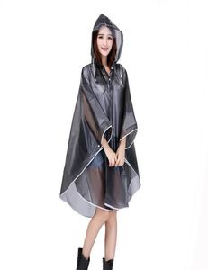 Мода eva Raincoat Plaint Plailing Толстый BBYCPA непроницаемый капюшона Пончос велосипед