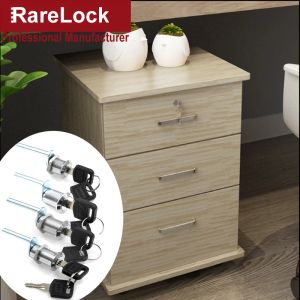Drawer Cabinet Lock for Office Funiture Desk Home Beside Table Bookcase Tool Box School Locker Hardware MS541 Rarelock H1