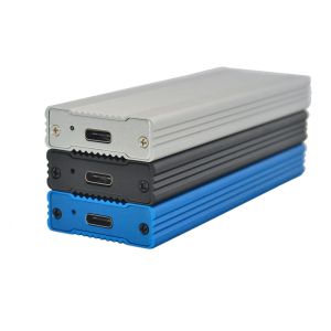 Корпус nvme m.2 корпус полный алюминий жесткий корпус HDD Case Case Mobile HDD -ящик тип C 3.1 ASM2362 M.2 USB3.1 PCIE SSD Typec SSD M2 Case